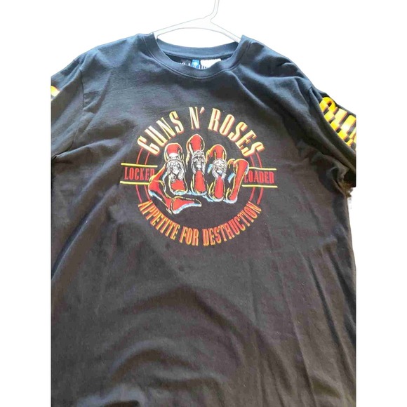 "Vintage Guns N' Roses Rock Band T-Shirt - Size Small - Men's 179" - Picture 4 of 8